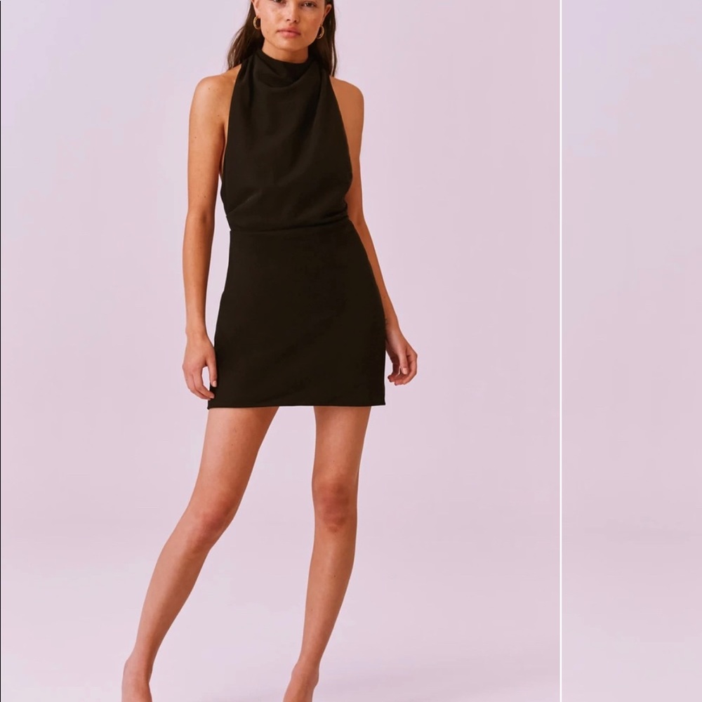 Finders Keepers Mae halter mini dress